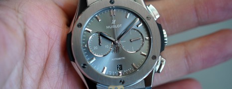 NEW!!! Hublot Classic Fusion Racing Grey Chronograph Titanium 42 mm (NEW Thai AD 01/2022)