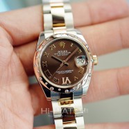 Rolex Datejust Everose Rolesor Chocolate VI Diamond 31 mm REF.178341 (08/2013)