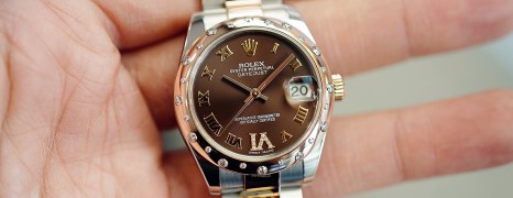 Rolex Datejust Everose Rolesor Chocolate VI Diamond 31 mm REF.178341 (08/2013)