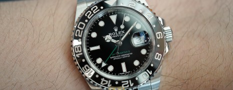 Rolex GMT-Master II Black Ceramic Green Hand 40 mm REF.116710LN (12/2018)