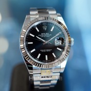 NEW!! Rolex Datejust 41 WhiteGold Bezel Black Dial 41 mm Ref.126334 (NEW Thai AD 03/2022)