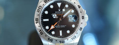 Rolex Explorer II Orange Hand Black Dial 42 mm Ref.216570 (09/2012)