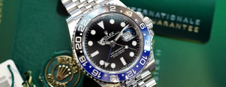 NEW!!! Rolex GMT-Master II Black Blue Ceramic Jubilee 40 mm Ref.126710BLNR (Batman)(NEW 08/2020)