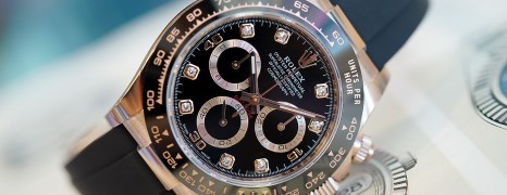 NEW!!! Rolex Cosmograph Daytona Everose Gold Diamond Black Dial 40 mm Ref.116515LN (NEW Full Sticker 12/2021)