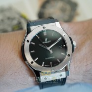 NEW!!! Hublot Classic Fusion Titanium Black Dial 45 mm (NEW Thai AD 03/2022)