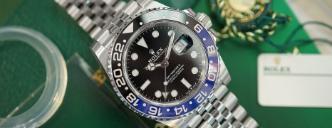 Rolex GMT-Master II Black Blue Ceramic Jubilee 40 mm Ref.126710BLNR (Batman)(07/2021)