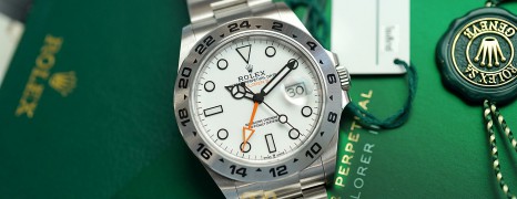 Rolex Explorer II Orange Hand White Dial 42 mm Ref.226570 (Thai AD 10/2021)