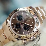 NEW!!! Rolex Cosmograph Daytona Full Everose Gold Chocolate Dial 40 mm Ref.116505 (NEW 01/2022)