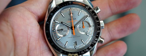 NEW!!! Omega Speedmaster Racing Co-Axial Master Chronometer Chronograph Grey Dial 44.25 mm (NEW Thai AD 03/2022)
