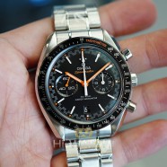 NEW!!! Omega Speedmaster Racing Co-Axial Master Chronometer Chronograph Black Dial 44.25 mm (NEW Thai AD 03/2022)