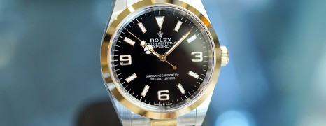 Rolex Explorer I 2K Yellow Rolesor 36 mm Ref.124273 (08/2021)