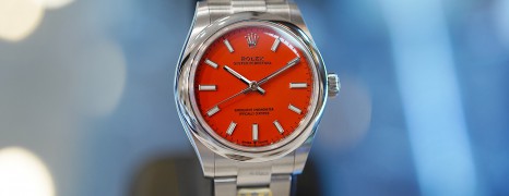 NEW!!! Rolex Oyster Perpetual Coral Red Dial 31 mm Ref.277200 (NEW THAI AD 05/2022)