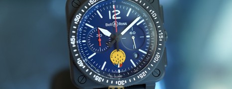 NEW!!! Bell & Ross BR03-94 Chrono “Patrouille de France” Ceramic 42 mm Ref: BR0394-PAF1-CE/SRB (NEW Thai AD 2022)