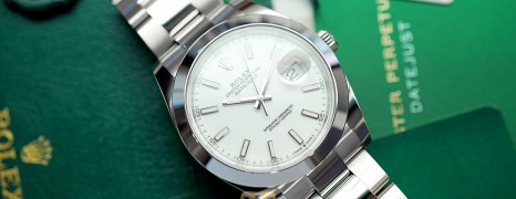 NEW!! Rolex Datejust 41 White Dial 41 mm Ref.126300 (NEW Thai AD 04/2022)