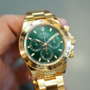 Rolex Cosmograph Daytona Full Yellow Gold Green Dial (LOKI) 40 mm Ref.116508 (09/2021)