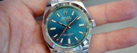 Rolex Milgauss Z-Blue Dial 40 MM Ref. 116400GV (Thai AD 01/2022)