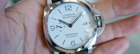 NEW!! Panerai 1314 Luminor 1950 Auto 3 Days White Dial 44 mm S.Y (NEW Thai AD 04/2022)