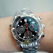 NEW!!! Omega Seamaster Diver 300M Co-Axial Chronograph Black Ceramic 41.5 mm (NEW Thai AD 05/2022)