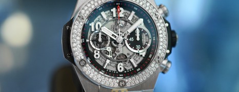 Hublot Big Bang Unico Titanium Skeleton Diamonds 44 mm (10/2019)