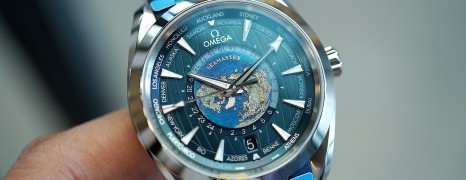 NEW!!! Omega Seamaster Aqua Terra 150M GMT Worldtimer 43 mm (NEW Thai AD 09/2021)