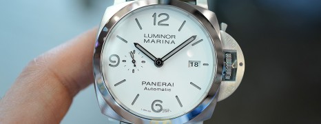 NEW!! Panerai 1314 Luminor 1950 Auto 3 Days White Dial 44 mm S.Y (NEW Thai AD 05/2022)