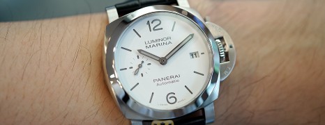 NEW!!! Panerai 1271 Luminor Quaranta White Dial 40 mm (Thai AD 06/2022)