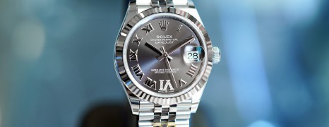 NEW!!! Rolex Datejust Jubilee Dark Grey Roman Dial VI Diamonds 31 mm REF.278274 (NEW Thai AD 07/2022)
