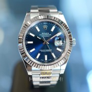 Rolex Datejust II WG Bezel Blue Dial 41 mm Ref.116334 (Thai AD 07/2013)