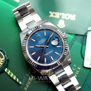 NEW!! Rolex Datejust 41 WhiteGold Bezel Blue Dial 41 mm Ref.126334 (NEW 02/2022)