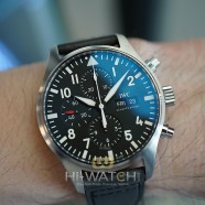 IWC Pilot’s Watch 377709 Automatic Chronograph Black Dial 43 mm (Thai AD 01/2022)