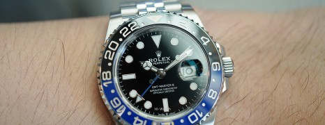 Rolex GMT-Master II Black Blue Ceramic Jubilee 40 mm Ref.126710BLNR (Batman)(08/2019)