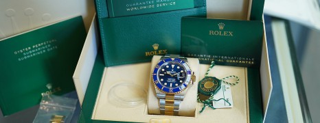 Rolex Submariner 2K Royal Blue Dial Ceramic 41 mm Ref.126613LB (Thai AD 02/2022)