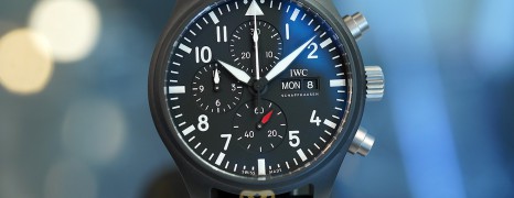 IWC Pilot’s Watch Chronograph Top Gun Black Ceramic 44.5 mm Ref.IW389101 (Thai AD 02/2022)