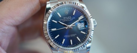 Rolex Datejust Bright Blue Dial 36 mm Ref.126234 (07/2021)