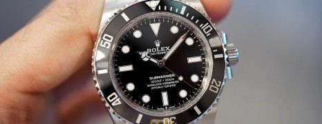 NEW!! Rolex Submariner Nodate Ceramic 41 mm Ref.124060 (NEW 08/2022)