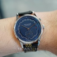 Nomos Zurich World Time Midnight Blue 39.9 mm (Thai AD 02/2018)