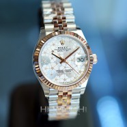 NEW!!! Rolex Datejust Everose Rolesor Silver Floral-Motif Diamond 31 mm REF.278271 (NEW Thai AD 08/2022)