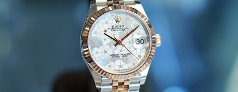 NEW!!! Rolex Datejust Everose Rolesor Silver Floral-Motif Diamond 31 mm REF.278271 (NEW Thai AD 08/2022)