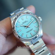 NEW!!! Rolex Oyster Perpetual Turquoise Blue Dial (Tiffany) 31 mm Ref.277200 (NEW 07/2022)