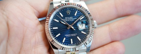 NEW!!! Rolex Datejust Jubilee Blue Motif Dial 36 mm Ref.126234 (NEW Thai AD 09/2022)