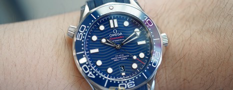 Omega Seamaster Diver 300M Co-Axial Master Chronometer Blue Dial 42 mm (Thai AD 09/2021)