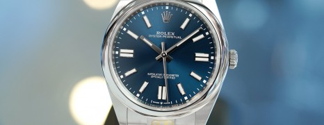 NEW!!! Rolex Oyster Perpetual Blue Dial 41 mm REF.124300 (NEW Thai AD 09/2022)