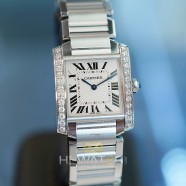 Cartier Tank Francaise Diamond Quartz Medium 30 mm x 25 mm Ref. W4TA0009 (Thai AD 08/2019)