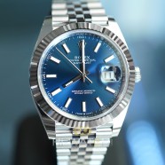 NEW!! Rolex Datejust 41 WhiteGold Bezel Blue Dial 41 mm Ref.126334 (NEW 09/2022)