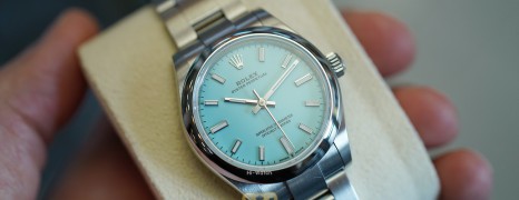 NEW!!! Rolex Oyster Perpetual Turquoise Blue Dial (Tiffany) 31 mm Ref.277200 (NEW Thai AD 10/2022)