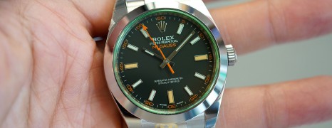 NEW!!! Rolex Milgauss Black Dial Green Sapphire 40 mm Ref.116400GV (NEW 12/2021)