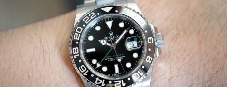 NEW!!! Rolex GMT-Master II Black Ceramic Green Hand 40 mm REF.116710LN (New Old Stock 03/2013)