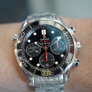 NEW!!! Omega Seamaster Diver 300M Co-Axial Chronograph Black Ceramic 41.5 mm (NEW Thai AD 10/2022)