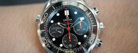 NEW!!! Omega Seamaster Diver 300M Co-Axial Chronograph Black Ceramic 41.5 mm (NEW Thai AD 10/2022)