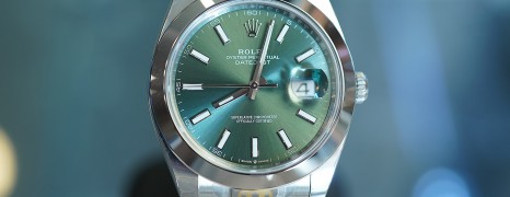 Rolex Datejust 41 Mint Green Dial 41 mm Ref.126300 (NEW 11/2022)